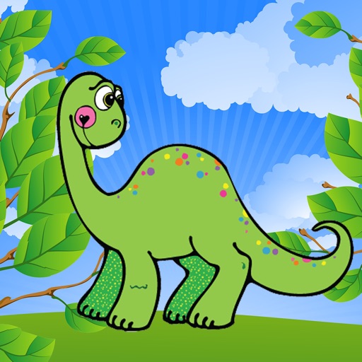Learning Dinosaur Match and Matching Cards Puzzles Games for Toddlers or Little Kids iOS App