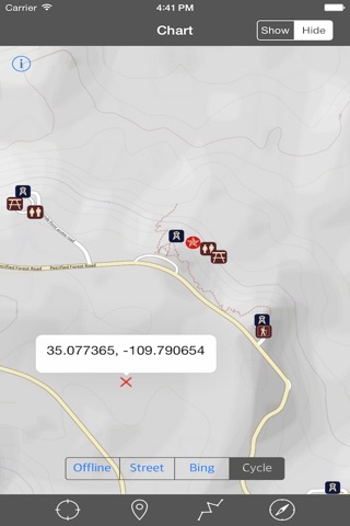 Petrified Forest N Park - GPS screenshot 2