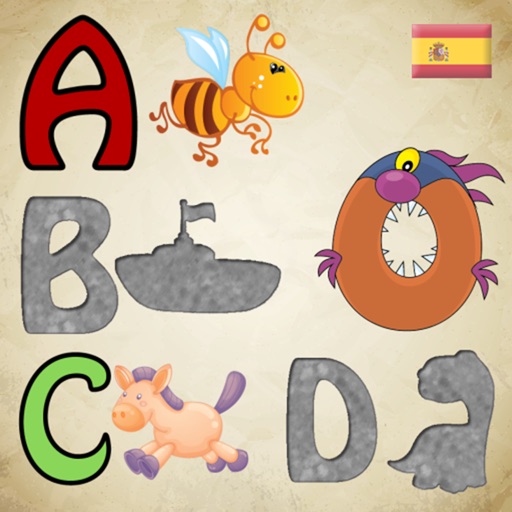 Spanish Alphabet Puzzles for Toddlers and Kids : First steps to learn Spanish ! icon
