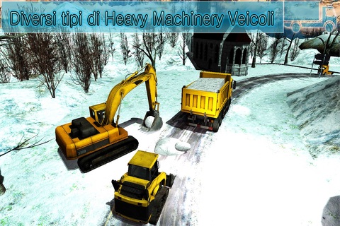 Snow Excavator Simulator: snowplow real driving screenshot 2