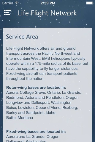Life Flight Network screenshot 2