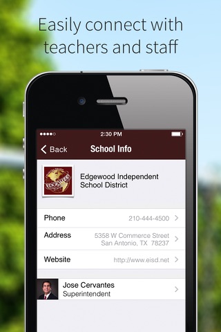 Edgewood ISD screenshot 2