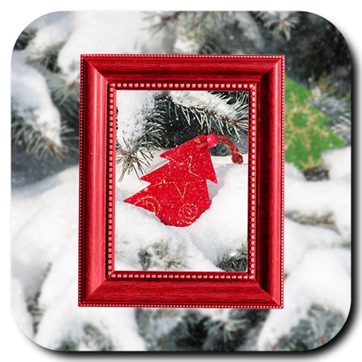 Snowfall Photo Frames