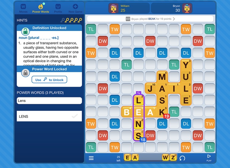 Words With Friends EDU