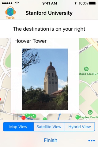 TourUs: Stanford University Self-Guided Campus Tour Edition screenshot 4