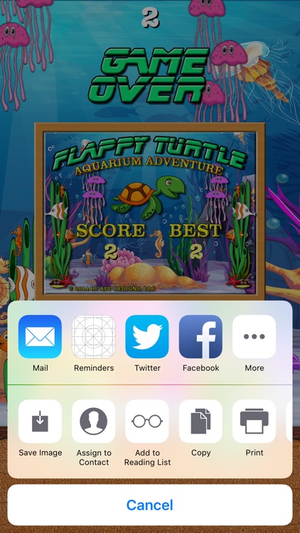 Flappy Turtle Aquarium Adventure screenshot-3