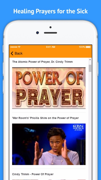 The Power of Prayer - Healing Prayers for the Sick screenshot-3