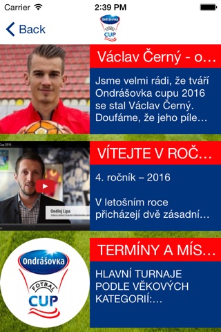Ondrášovka Cup screenshot 2