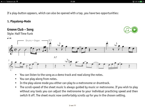 Play the Blues Saxophone 2 screenshot 2