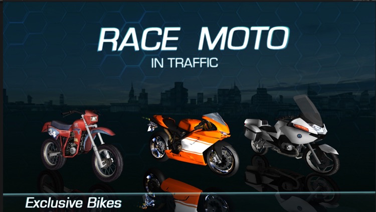 Race Moto in Traffic screenshot-4
