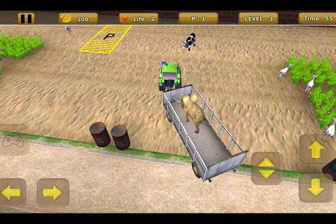 Tractor Transport Animal Farm screenshot 2