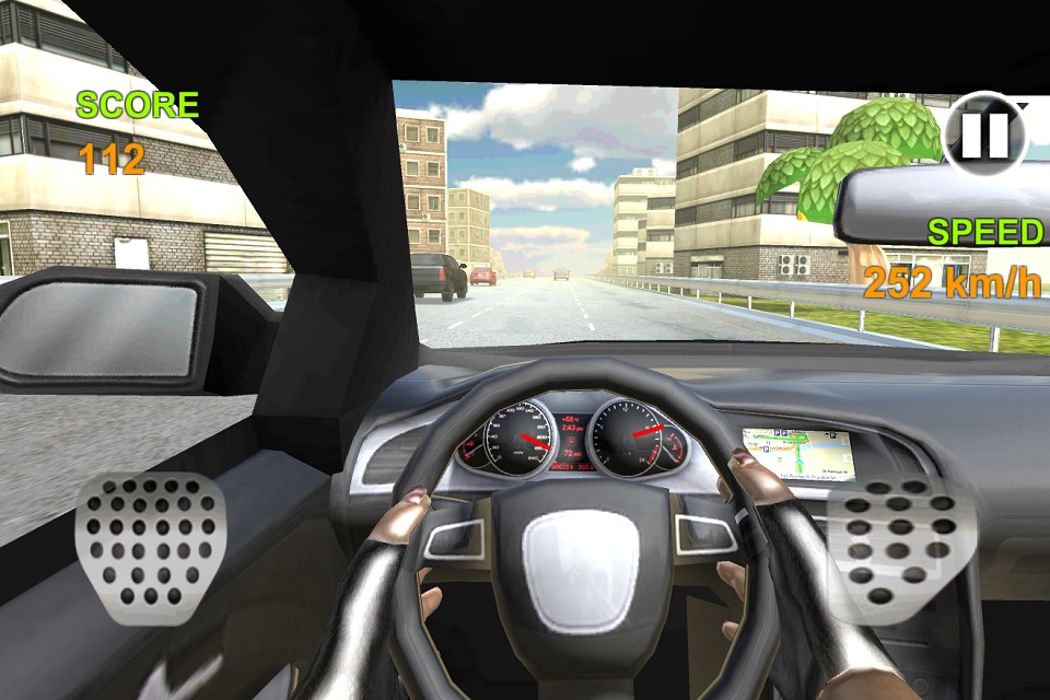Extreme Racing In Car 3D Free screenshot 3