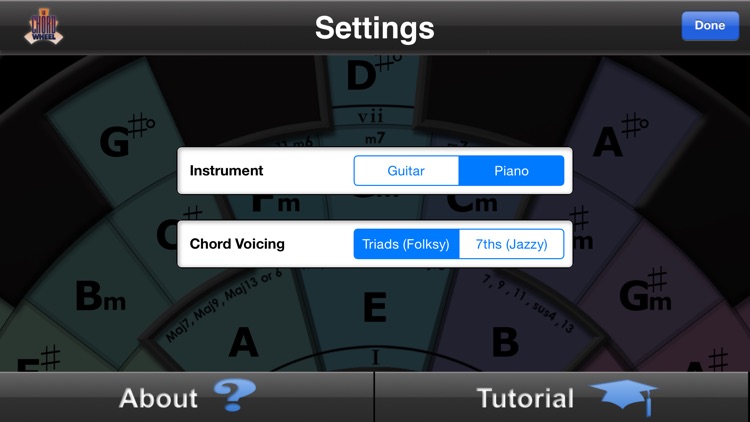 The Chord Wheel
