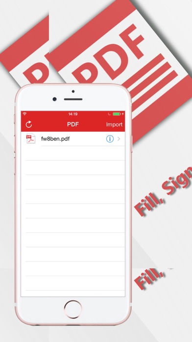 PDF Fill and Sign any Document Screenshot 1