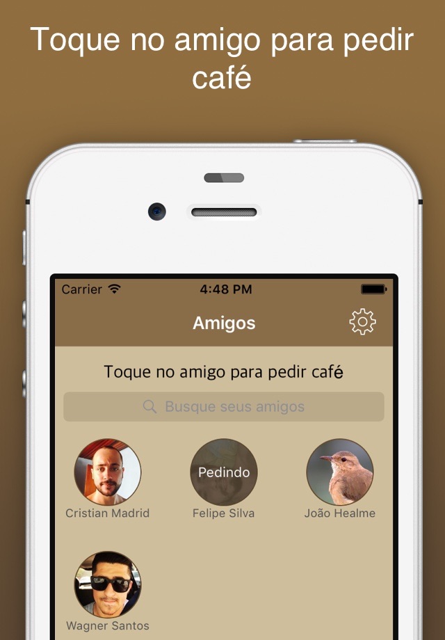 Quero Café! - Peça café aos seus amigos screenshot 2