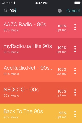 90s Music FM Radio Stations screenshot 3