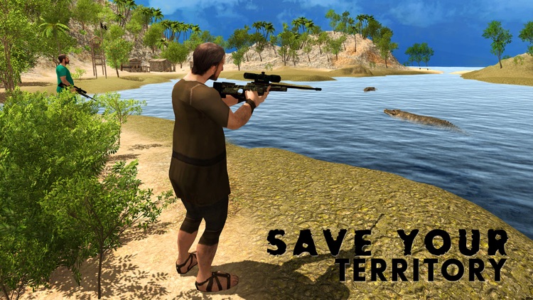 Angry Crocodile Attack 3D – A Ferocious Swamp Reptiles Simulation screenshot-3