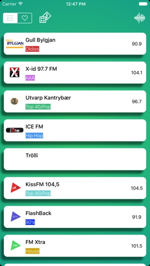 Iceland Radio Live Player (Ísland,Icelandic)(圖3)-速報App