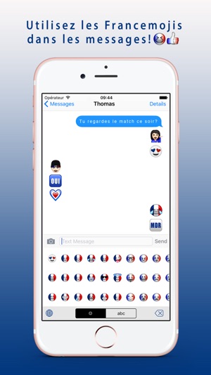 Francemoji - Le clavier emoji des Français!(圖2)-速報App