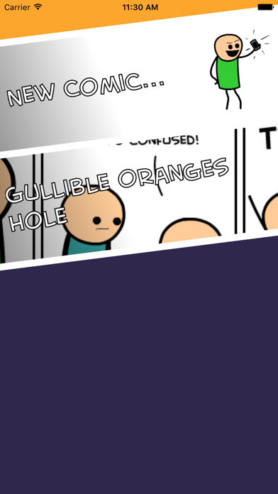 How to cancel & delete Cyanide and Happiness: Random Comic Generator from iphone & ipad 1