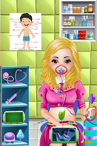 Newborn Baby Doctor Checkup girls games screenshot 3