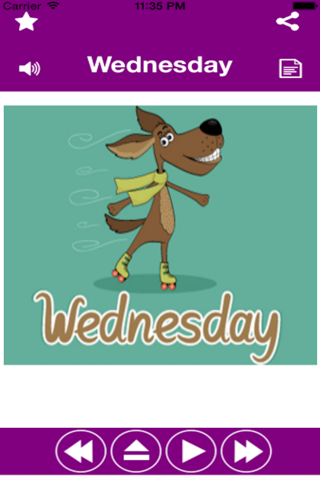 Learn Days of Week With Sound-For Preschool Kids And Babies Using Flashcards screenshot 3