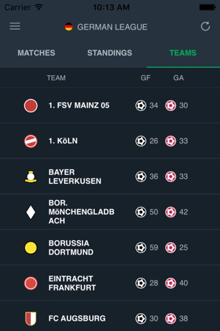 German League screenshot 3