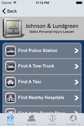 Johnson & Lundgreen Accident App screenshot 3