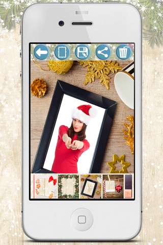 Christmas photo frames editor. screenshot 2