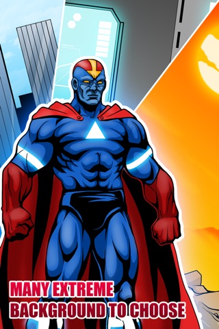 Create Your Own Man Super-Hero -  The Comics Super-Man Characters Costume Maker Dress Up screenshot 2