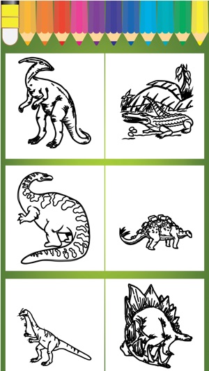 Dinosaur Coloring book and learn abc Alphabet 123 Numbers(圖2)-速報App