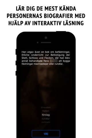 Durer - interactive biography screenshot 2