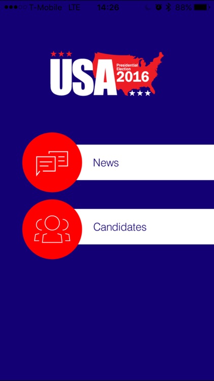 2016 US Presidential Election App - Real Politics News
