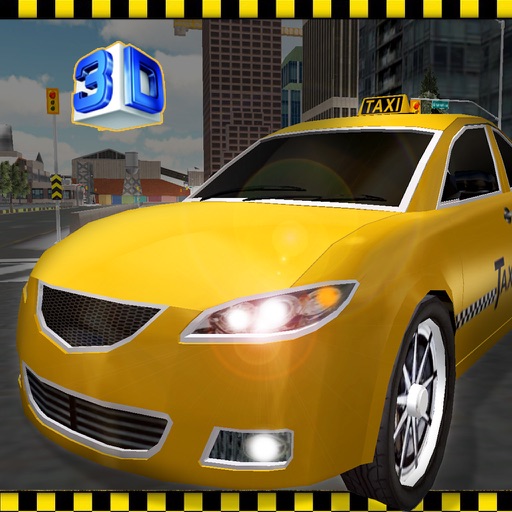 3D Taxi Simulator - Public transport service & parking stand simulation game Icon