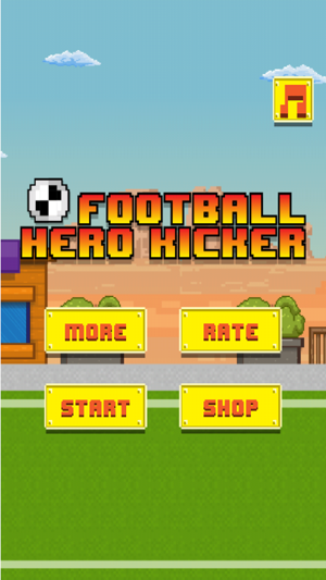 Football Hero Kicker - 8Bit Retro Style Soccer Game(圖1)-速報App