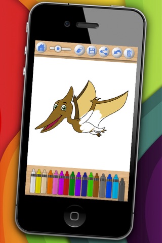 Dinosaurs Coloring book  & Paint the Jurassic - Premium screenshot 4