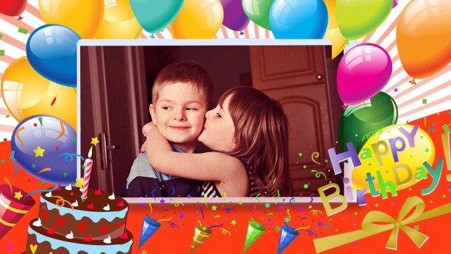 Happy Birthday Photo Frames Maker(圖2)-速報App