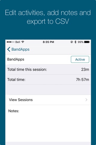 Band Time Tracker screenshot 3