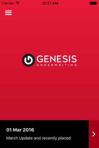 Genesis Underwriting screenshot 2