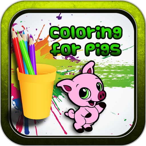 Juegos Gratis De Colorear Pig Version Icon