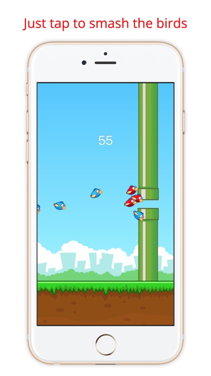 Flappy Smash, free smash bird game from original monster bird games screenshot-3