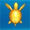 Golden Tortoise Adventure in Deep Sea