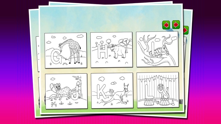 Learn ABC Alphabet Coloring Book