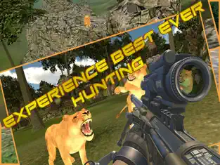 Captura 1 salvaje cazador de leones 2016 - selva de simulación de caza rey 3d: divertido juego completo gratis iphone