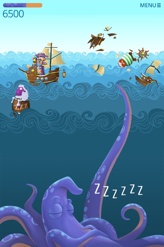 Sleepy Kraken screenshot 2