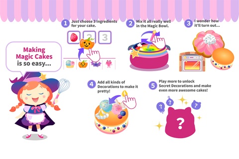Cutie’s Magic Cakery (cake maker) screenshot 2