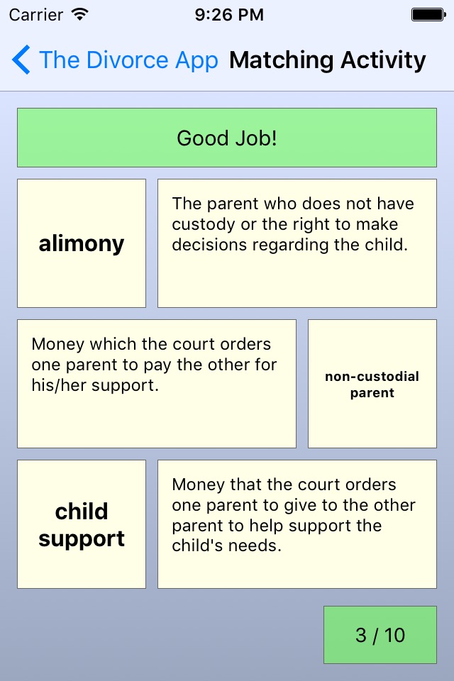 Divorce App screenshot 4