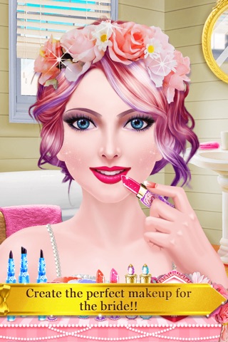 Sweet Wedding Day : Bridal Girls Salon - Spa, Makeup & Dress Up Makeover Game screenshot 3