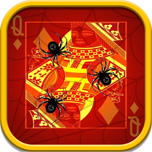 Ace Spider Solitaire Spiderette Square Full Deck Classic Black Card Blitz iOS App