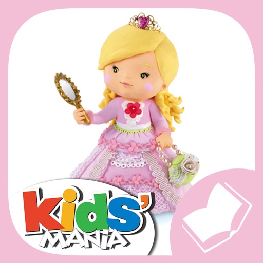 Tess plays at being a princess - Little Girl icon